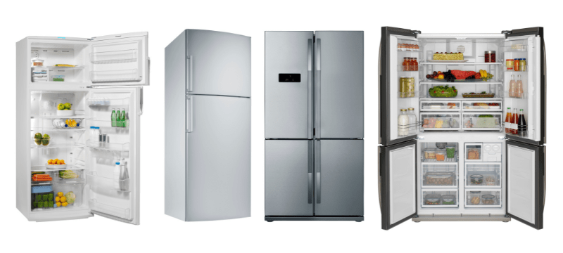 Different types of refrigerator