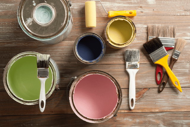 Painting Supplies for DIY Home Décor