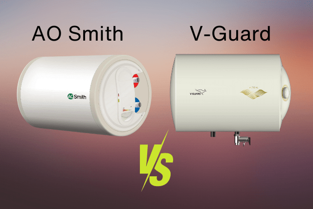 AO Smith vs V-Guard: 15 Litre Horizontal Geyser Comparision